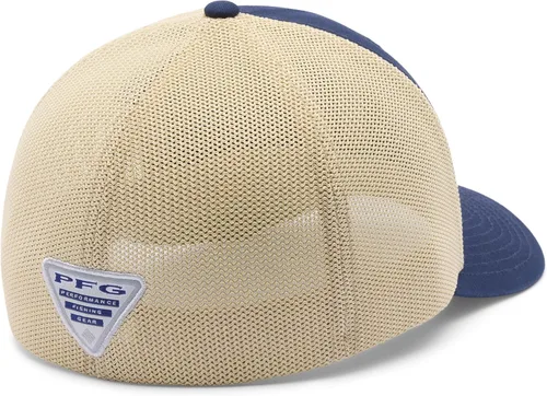 Vista 202 de Columbia Gorra de bola de malla Bandera antigua de malva/blanco/pescado