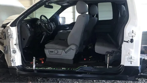 Vista 6 de KUAFU Par extendido de paneles laterales compatible con Ford F150 Truck Super Cab 2009-2014