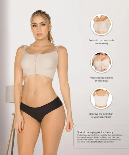 Vista 3 de Forma Tu Cuerpo, Faja Colombiana, Sujetador FTC