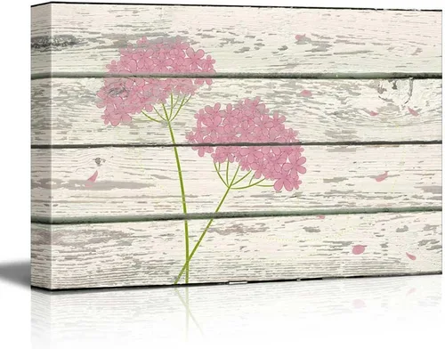 Vista 12 de wall26 - Obra de arte con estampado de madera de ciervo en bosque de abedules - Lienzo rústico para pared, arte para el hogar - 16 x 24 pulgadas