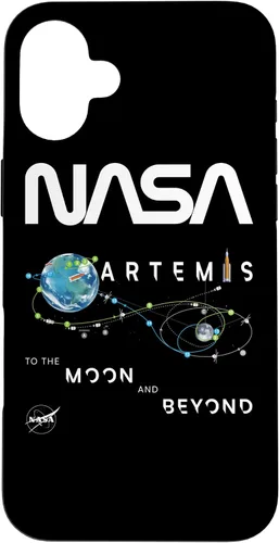 Vista 23 de NASA Artemis Mission Exploration Insignia Worm Logo Case for iPhone 17