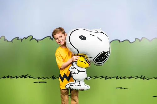 Vista 2 de Snoopy - Suministros para fiestas de cumpleaños, 6 unidades, globos decorativos