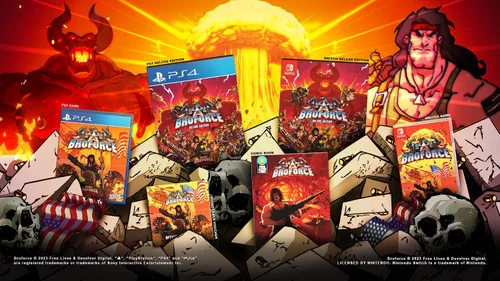 Vista 2 de Broforce Deluxe Edition - Nintendo Switch
