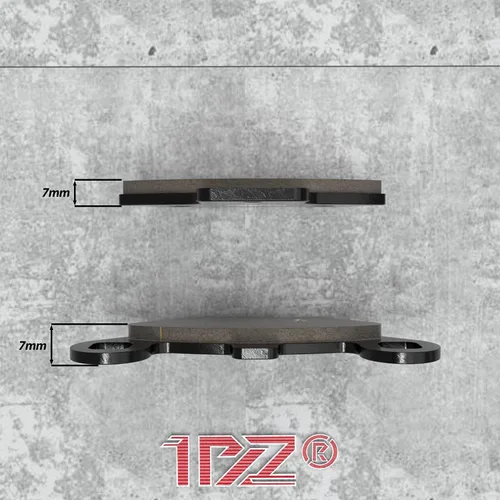 Vista 3 de 1PZ ST5-R1B Pastillas de freno delanteras y traseras de repuesto para Polaris Scrambler 500 400 Trail Boss 325 330 Sportsman 500 400 335 Magnum 325