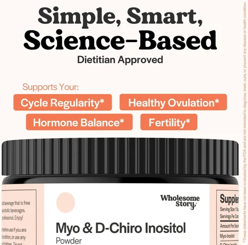 Vista 5 de Myo & D Chiro Inositol Cápsulas + Polvo Myo-Inositol & D-Chiro Inositol Cápsulas & Suplemento en Polvo Suplementos de fertilidad