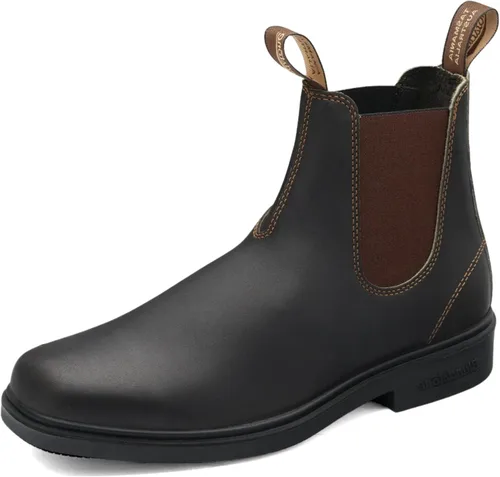 Vista 14 de Blundstone Botas Chelsea de vestir para hombre y mujer Negro