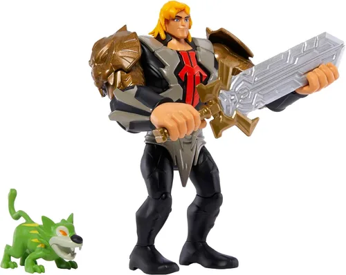 Vista 3 de Figura de acción de He-Man de Masters of the Universe y He-Man Savage Eternia He-man