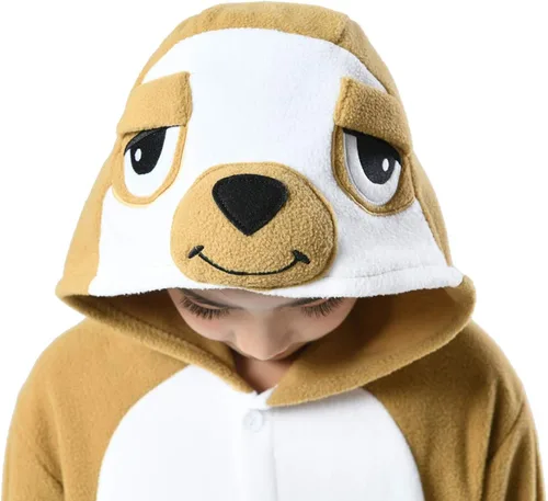 Vista 7 de Canasour - Pijama de una pieza para niños diseño de animales