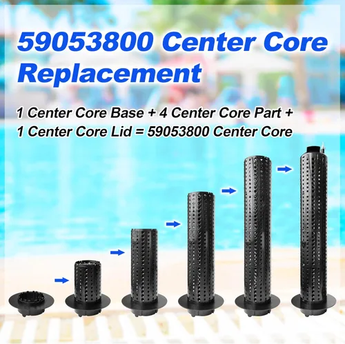 Vista 7 de 59053800 Reemplazo del núcleo central del filtro de piscina para CCRP150, filtro CCRP200 Replacement for EC-160353,EC-160355 Clean and Clear