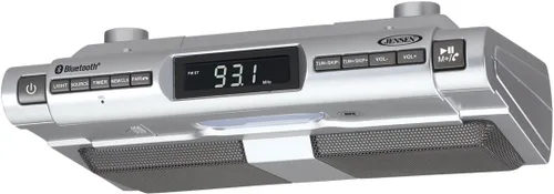 Vista 4 de JENSEN SMPS-628 - Sistema de música Bluetooth universal para debajo del gabinete