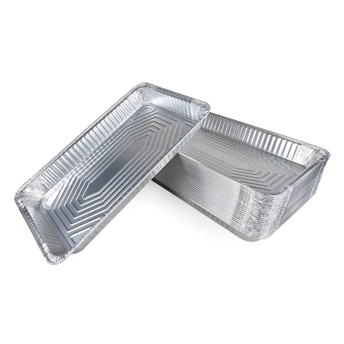 Vista 16 de IDL Packaging Sartenes de aluminio de tamaño completo para mesa de vapor, profundos, 21 x 13 x 3 pulgadas (paquete de 25) - Sartén desechable
