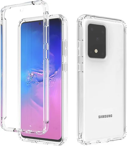 Vista 128 de Pzwoxukhov Funda para Xiaomi Poco M3 M2010J19CG M2010J19CI Caso, alta transparencia, color degradado, funda de absorción de impactos anticaída