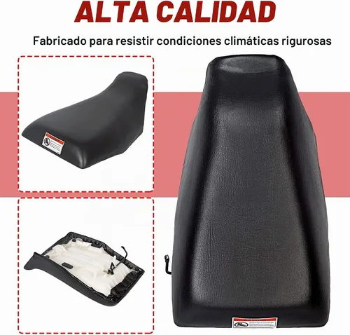 Vista 3 de HECASA Juego Completo de Asientos para ATV Nuevo Compatible con Honda TRX300 TRX 300 FW Fourtrax 4X4 1988-2000 Cómodo Resistente