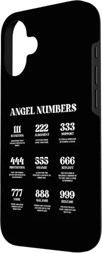 Vista 2 de Funda para iPhone 16 Números de Ángel Números Divinos