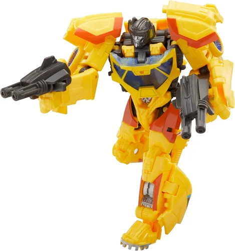 Vista 4 de Transformers Toys Studio Series Deluxe Bumblebee 111 Concept Art Sunstreaker - Figura de acción de conversión de 4.5 pulgadas, 8+