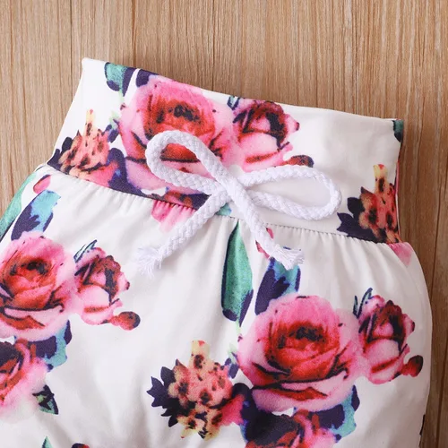 Vista 5 de Conjunto de dos piezas para niña, paquete de 3 unidades, sudadera con capucha y pantalones, ropa de invierno para niñas