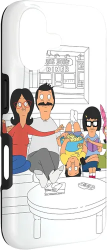 Vista 3 de Bob’s Burgers Bob Linda Gene Tina Louise Living Room Case for iPhone 17