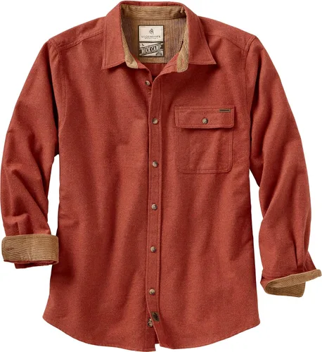 Vista 6 de Legendary Whitetails Camisa de franela de manga larga con botones para hombre, 100% algodón
