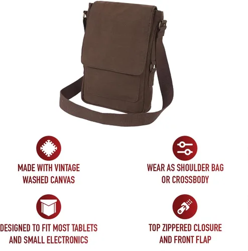 Vista 11 de Rothco bolsa de tela tecnología militar estilo antiguo