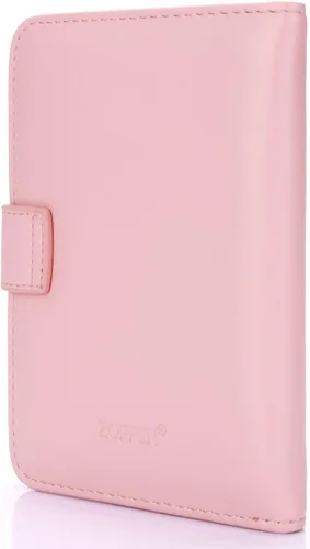 Vista 6 de ZOPPEN Combo de funda para pasaporte con compartimiento para carné de vacunación con protección de bloqueo de interferencia de radiofrecuencia