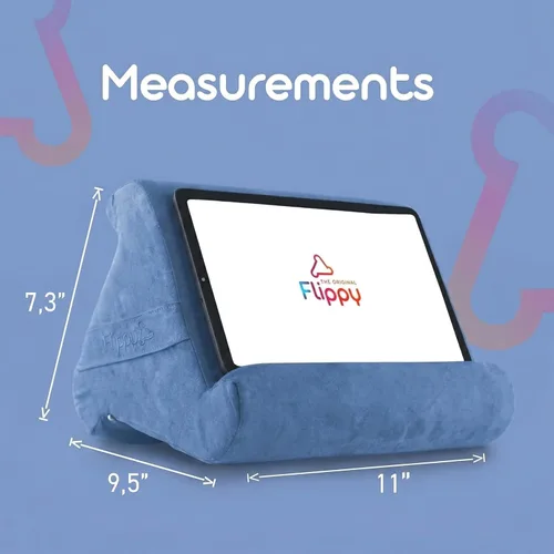 Vista 2 de Flippy Soporte de almohada original para tablet y soporte para iPad, regalo para amantes de los libros y lectores, soporte multiángulo