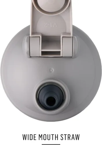 Vista 6 de BlenderBottle Botella agitadora 2 en 1 y cepillo de limpieza para popotes, 1 paquete y popotes de silicona reutilizables para botellas BlenderBottle
