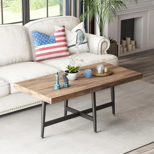 Vista 8 de KaKaBB Patas de Mesa de Café de Metal de 18 Pulgadas, Patas de Muebles de Servicio Pesado para Escritorios Modernos de Oficina, Soportes de TV, Mesa