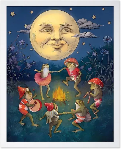 Vista 80 de Poster Master Póster Vintage Singerie - Impresión Retro The Concert - Arte de Celebración - Arte de Festival de Animales - Arte de Casa de Campo