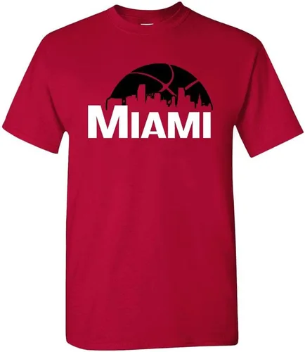 Vista 9 de Xtreme Apparrel Camiseta Team Cityscape Skyline para los fanáticos del baloncesto