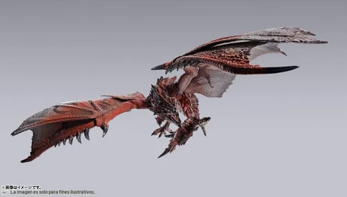 Vista 7 de TAMASHII NATIONS - Monster Hunter - Rathalos - Figura de acción Bandai