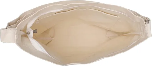 Vista 3 de Covelin Bolso de lona con estampado floral para mujer, ligero, espacioso, correa ajustable