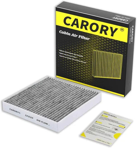 Vista 58 de Filtro de aire de cabina con carbón activado para Toyota Camry (2002-2006), Sienna (2004-2010), Avalon (2000-2004), Lexus RX350 (2007-2009), ES330