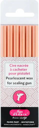 Vista 8 de Herbin 35878T - Juego de 6 varillas de cera especiales para pistolas de color berenjena