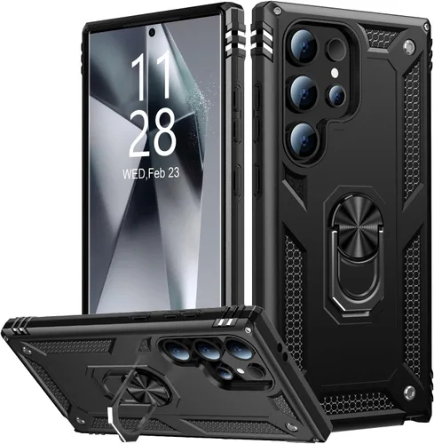 Vista 26 de IKAZZ Funda para Galaxy S21, Grado Militar Resistente a Golpes de Servicio Pesado Cubierta Protectora para Teléfono Pasa Prueba de Caída de 16 pies