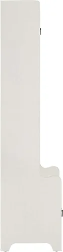 Vista 3 de Crosley Furniture Fremont - Árbol de pasillo con armarios de almacenamiento y ganchos para colgar percheros, color blanco envejecido