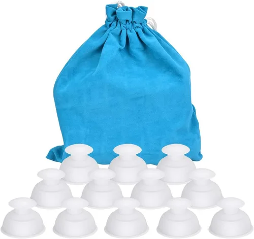 Vista 8 de Vasos de silicona para masajes, S