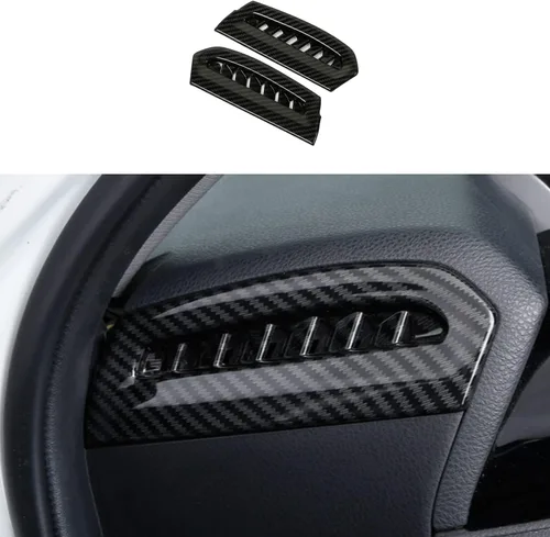 Vista 17 de Rifoda Para Camry Co-Piloto Guantera Lateral Panel de Interruptor Decoración Material ABS Ajuste para Toyota Camry 2018 2019 2020 2021 2022