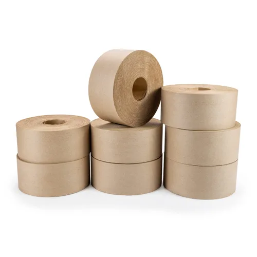 Vista 18 de IDL Packaging Cinta engomada Kraft activada por agua de 2.83" x 450', 30lb