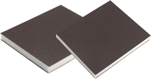 Vista 15 de Utoolmart Bloques de lijado de esponja de lijado, esponja de papel de lija húmedo y seco de grano 80, kit de esponja de arena lavable y 4 piezas
