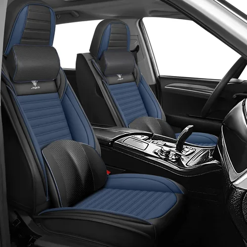 Vista 15 de Fundas de asiento para mini convertible 2009-2025, fundas de asiento de automóvil de cuero de alta calidad, impermeables, antideslizantes