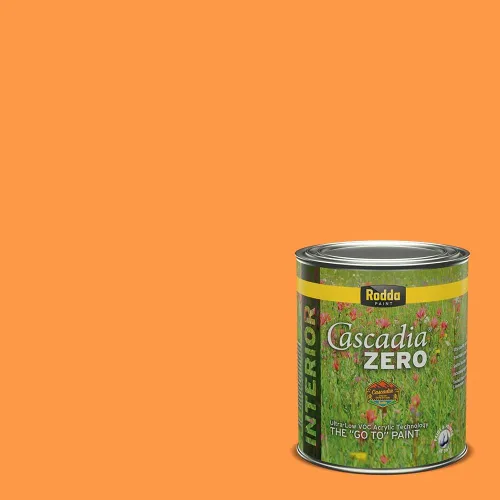 Vista 42 de Rodda Paint CASCADIA ZERO - Pintura plana e imprimación para interiores en uno, cuarto de galón, crema de ballet