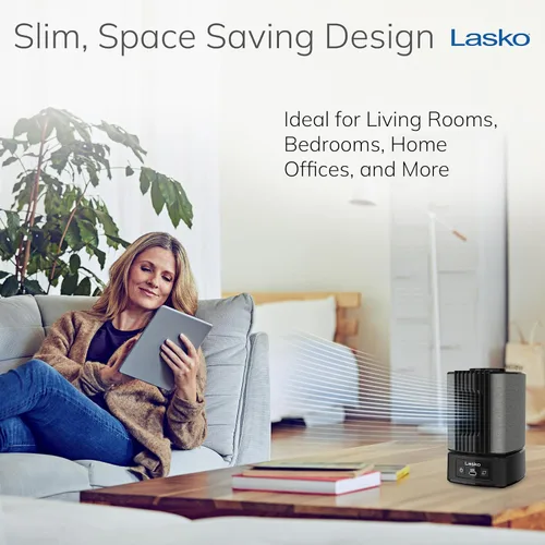 Vista 7 de Lasko Ventiladores de mesa Slumberbreeze de 8