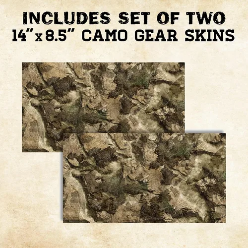 Vista 5 de Mossy Oak Graphics - 14003-BL Bottomland Camouflage Matte Gear Skin - Envoltura de vinilo fácil de instalar con acabado mate - Ideal para armas