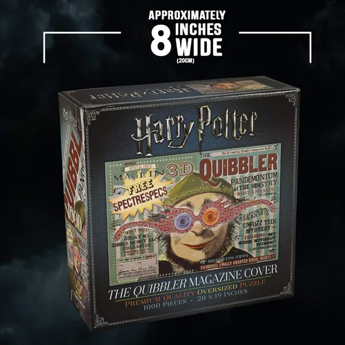 Vista 4 de The Noble Collection Harry Potter Quibbler - Portada de la revista Puzzle