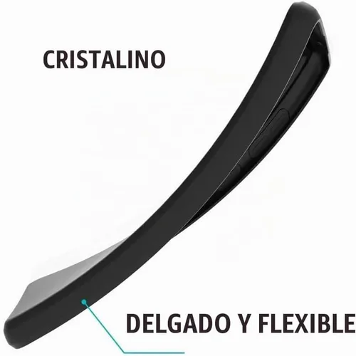 Vista 2 de Funda para Honor X8A + protector de pantalla de vidrio templado - Silicona transparente suave flexible parachoques a prueba de golpes TPU cubierta 1