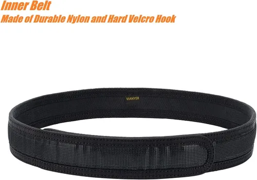 Vista 5 de Deber Cinturón Policial Seguridad Policial 2"/2.25" Cinturón táctico de la Patrulla