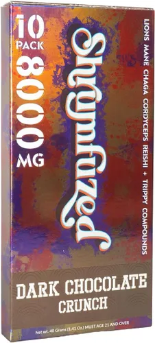 Vista 2 de Shrumfuzed - Gomitas nootrópicas patentadas de 8000 mg - Mezcla de hongos nootrópicos de melena de león, reishi, chaga y cordycep