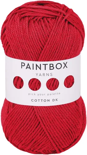 Vista 27 de Paintbox Yarns - Hilo 100% algodón DK, 1.76 onzas, 137 yardas, 410.1 ft #401 Papel blanco