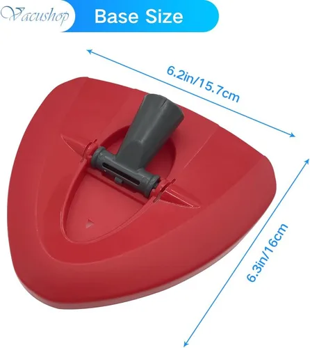 Vista 8 de Accesorios de fregona de repuesto para mopa giratoria O-Ceda mango de cuatro secciones x1 base X1