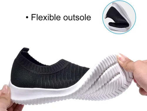 Vista 4 de MAIITRIP Calcetines elásticos cómodos para mujer para caminar, ligeros, antideslizantes, para otoño (talla 5.5-11)